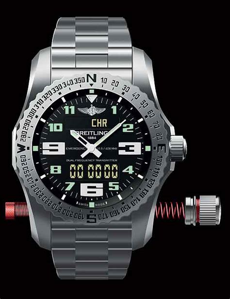 what is a breitling emergency watch|Breitling emergency watch manual.